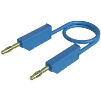 Hirschmann Test & Measurement MLN 50/2,5 BL Meetsnoer Banaanstekker 4 mm Banaanstekker 4 mm 0.50 m Blauw 1 stuk(s)