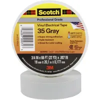 Scotch 35 SCOTCH35-19X20GR Isolatietape 35 Grijs (l x b) 20 m x 19 mm 1 stuk(s)