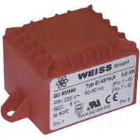 Weiss Elektrotechnik 85/365 Printtransformator 1 x 230 V 1 x 24 V/AC 5 VA 208 mA