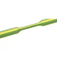 Hellermanntyton 319-02407 Krimpkous zonder lijm Groen, Geel 24 mm 8 mm Krimpverhouding:3:1 1 m