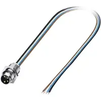 Phoenix Contact 1523450 Sensor/actuator inbouwconnector M12 Aantal polen (sensoren): 4 Stekker, inbouw 0.50 m 1 stuk(s)