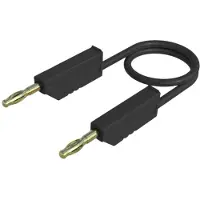 Hirschmann Test & Measurement MLN 150/2,5 SW Meetsnoer Banaanstekker 4 mm Banaanstekker 4 mm 1.50 m Zwart 1 stuk(s)