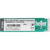 Heller 21345 5 HSS Metaal-spiraalboor 11.5 mm Gezamenlijke lengte 142 mm Kobalt DIN 338 Cilinderschacht 5 stuk(s)