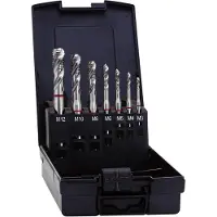 Exact 43694 Machinetapboorset 7-delig Metrisch M3, M4, M5, M6, M8, M10, M12 Rechtssnijdend DIN 371 HSS-E Model C 1 set(s)