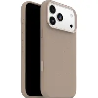 Otterbox Symmetry iPhone 17 Pro Max Back Cover met MagSafe Magneet Leer Grijs