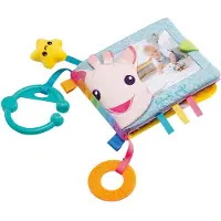 Sophie de Giraf Mijn Eerste Fotoboek - Babyboekje - Baby boek - Baby speelgoed - Voor 6 foto's - Vanaf 0 maanden - 25x20x45 cm - Meerkleurig