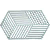 Zone Denmark Hexagon pannenonderzetter groot Fog blue