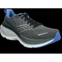 Saucony herenschoenen, model S21026-120 HURRICANE 25, kleur: grijs/zwart/leer/zwart, maat: 46,5