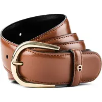 Etienne aigner Business Omkeerbare riem Leder 90 cm bruin