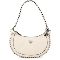 GUESS Dames Petra beige hobo schoudertas (OSFA), Casual, Polyurethaan HWBG9750010