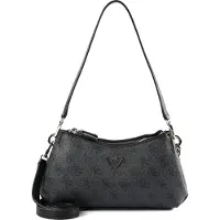 GUESS Schoudertas 'Noelle II' goud / antraciet / zwart