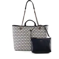 GUESS Shopper 'Giully II' lichtbeige / marine