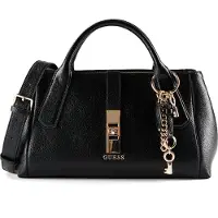 GUESS Handtas 'Satchel Bag Black' zwart