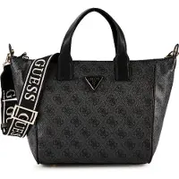 GUESS Handtas 'Follie' grijs / zwart