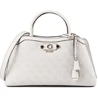 GUESS Handtas 'Lindsey' crème / wit