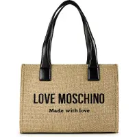 Love Moschino Shopper donkerbeige / zwart