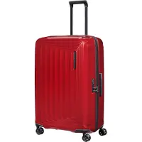 Samsonite Nuon 4 wielen Trolley 75 cm met uitbreidingsplooi rood