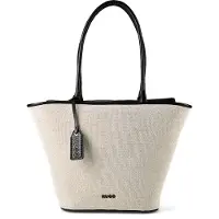 HUGO Shopper 'Jodi' zwart / wit
