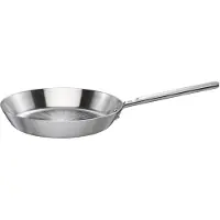 Fiskars Norden Steel koekenpan roestvrij staal ongecoat Ø28 cm