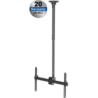 My Wall Mijn Wall wand- en plafondhouder voor LCD-televisie, geschikt voor schermen van 37" - 70" (94 - 178 cm), met een draagvermogen tot 50 kg en een maximale afstand van 1560 mm tot het plafond
