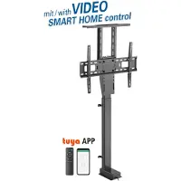 My Wall HP63-2L TV-liftbeugel 94,0 cm (37) - 165,1 cm (65) In hoogte verstelbaar, Met elektromotor, Gemotoriseerd, Staand, Besturing via app Met