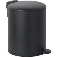 PRACTO Home pedaalemmer zwart mat - Soft Close - 5 L