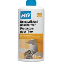 Hg roestvrijstaal beschermer - 125 ml