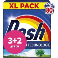 Dash 3+2 gratis: Waspoeder Wasdraad Fris 80 Wasbeurten 4 kg