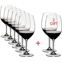 Riedel Rode Wijnglazen Vinum - Cabernet / Merlot - 650 ml - Pay 6 Get 8