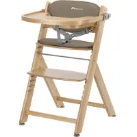 Bebeconfort Timba2 met verkleinkussen - Kinderstoel - Natural Wood - Vanaf 6 maanden tot 99 jaar