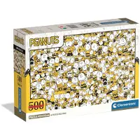 Clementoni Puzzle Impossible Snoopy 500 pièces