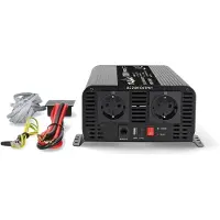 Nedis stroomomvormer | 24V naar 230V + USB | 1000W | zuivere sinus