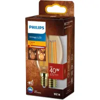 Signify filamentlamp amber 40W B35 E14 - 6 W - 470 lm