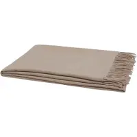Yumeko Plaid Alpaca Wol 130x180 Bruin - Eco, Bio & Fairtrade