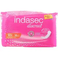 Indasec Discreet Compresa Incontinencia Maxi 15 U