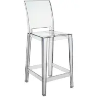 Kartell One More Please - Set van 2 H 65 cm | Crystal