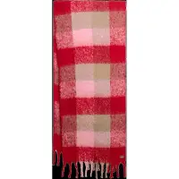 Superdry Sjaal beige / donkerbeige / rosa / rood