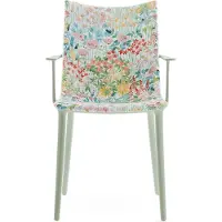 Kartell H.H.H. Stoel Bekleed Stof Mustard|Ink-Ochre