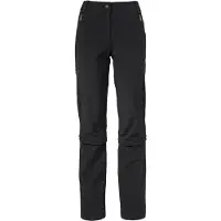 Vaude - Women's Farley Stretch Capri T-Zip Pants III - Afritsbroek 50 - Regular, zwart