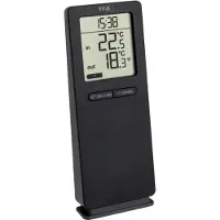 TFA-Dostmann Funk-Thermometer LOGOneo 30.3071.54 Draadloze thermometer digitaal Zilver