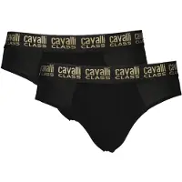 Cavalli Class Zwarte Katoenen Heren Ondergoed