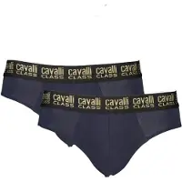 Cavalli Class Blauwe Katoenen Heren slips
