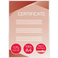 GBC Lamineerhoezen A4 - 350 micron - Pak 100 stuks