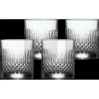 Luigi Bormioli DOF Whiskyglas Diamante 350 ml (4-Delig)