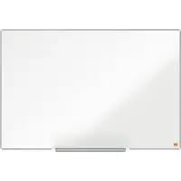 Nobo Impression Pro Magnetisch Whiteboard Van Staal Met Pennengoot - Inclusief Whiteboard Marker - 900x600mm - Wit