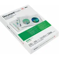 GBC Document Lamineerhoezen A4 Niet Klevend Glanzend 2 x 80 (160) micron Transparant 100 Stuks à 100