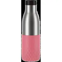 Tefal Bludrop Sleeve Drinkfles Inox & Silicone - 0,5L - Koraal