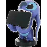 Exquisite Gaming Disney Stitch Smiling Figurine - - Cable Guys - Earphone, smartphone or small accessory holder - 20 cm