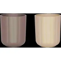 OYOY Pullo beker 2-pack Taupe-vanilla