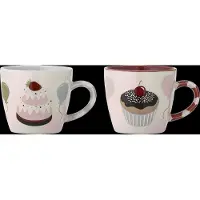 Bloomingville Darby kop 20 cl 2-delig Rood